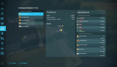 Potato factory with subproductions v1.0.0.0