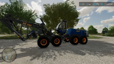 Rottne H21D Forestry Tree harvester v1.0