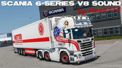 SCANIA 6-series DC16 V8 stock sound v1.3