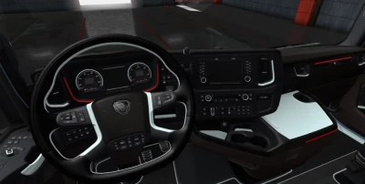 Scania S & R Black - White Interior 1.43