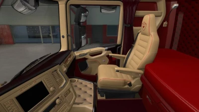 Scania S & R Red - Beige LUX Interior 1.43