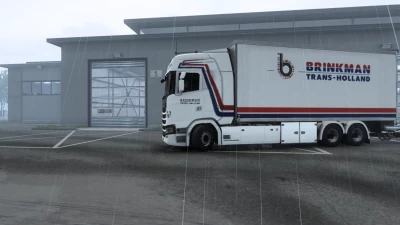 Skin van brinkman Scania tandem 1.43