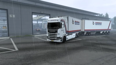 Skin van brinkman Scania tandem 1.43