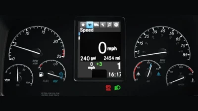 Western Star 49X & Freightliner Cascadia Improved Dashboards v1.1