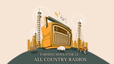 FS22 ALL COUNTRY RADIOS V3