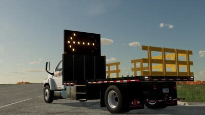 GMC C8500 Flatbed Cone Truck v1.0.0.0
