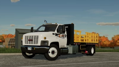 GMC C8500 Flatbed Cone Truck v1.0.0.0