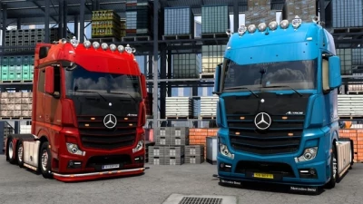 Mercedes Actros Full Set v1.0 1.45