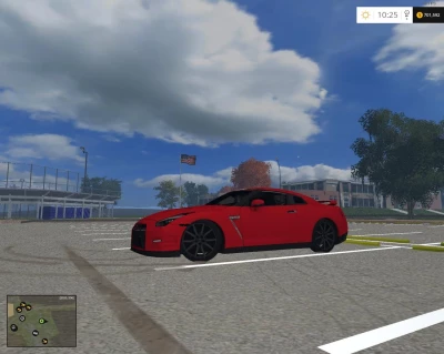 NISSAN GTR BLACK EDITION V1.0