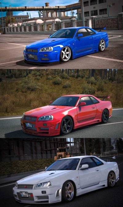 Nissan Skyline GT-R R34 1.45x