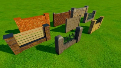 Pack Of Fences (Prefab) v1.0.0.0
