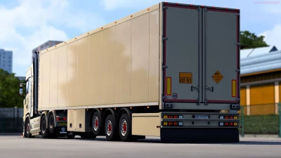 Scania S 2016 6x2 with trailer v1.45