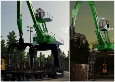 Sennebogen 850e Gantry Log Unloader v1.0.0.0
