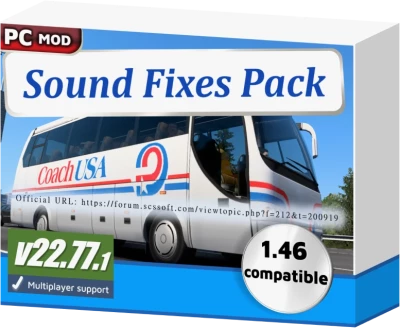 Sound Fixes Pack for 1.46 open beta only v22.77.1