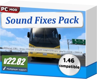 ATS Sound Fixes Pack for 1.46 open beta only v22.82