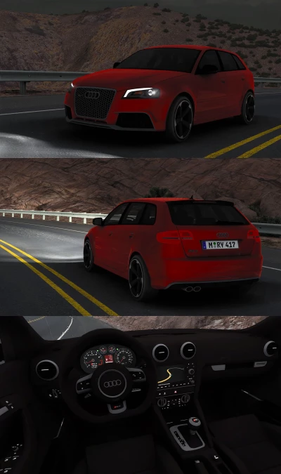 [ATS] Audi RS3 Sportback 2011 8P v1.8 - 1.46