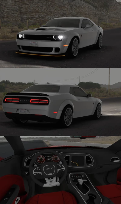 [ATS] Dodge Challenger SRT Hellcat Widebody 2018 v1.2 - 1.46