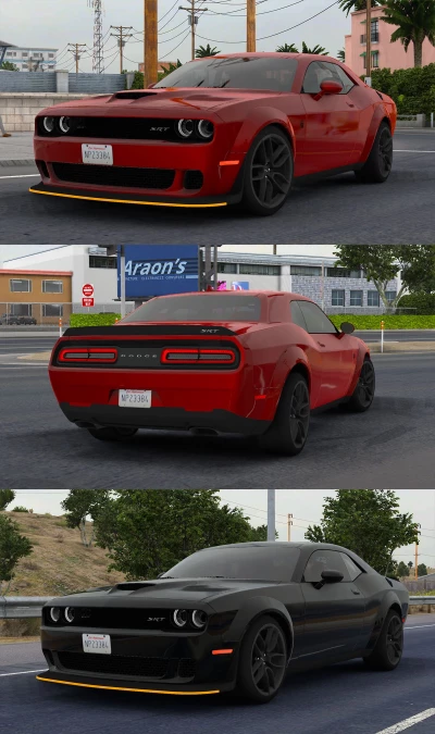 [ATS] Dodge Challenger SRT Hellcat Widebody 2018 v1.2 - 1.46