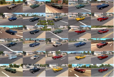 Classic Cars AI Traffic Pack by Jazzycat v7.8