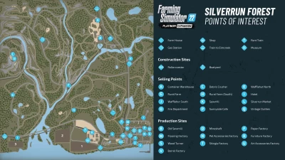 Collectibles & Points of Interest in Silverrun Forest v1.0