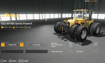 G52 Challenger MT900 PowerX v1.0.0.0
