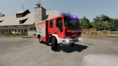 Iveco Eurocargo 150-280 GBA 3,5 PS Szczęśniak 469[D]64 OSP Domaszków v1.0