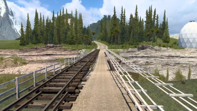 New Truckers Map Mod For ATS 1.46 ( Dangerous Roads Map )