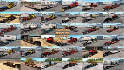 Overweight Trailers and Cargo Pack by Jazzycat v5.6.1