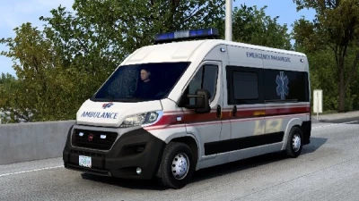 Ram ProMaster/Ford Transit High Roof Ambulances v1.2