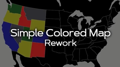 Simple Colored Map for ATS v1.46