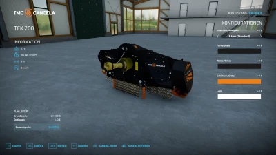 TMC Cancela TFK200 Baumfraese v1.0.0.0