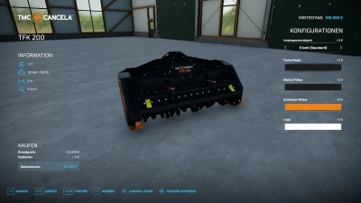 TMC Cancela TFK200 Baumfraese v1.0.0.0