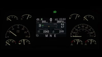 Volvo VNL 2018 Improved Dashboard  v1.2