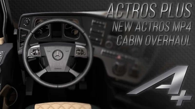 Actros Plus MP4 Cabin Overhaul Hotfix v1.6.1
