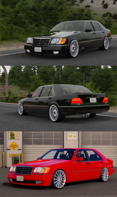 [ATS] Mercedes-Benz W140 S-Class S600 v2.4 - 1.46