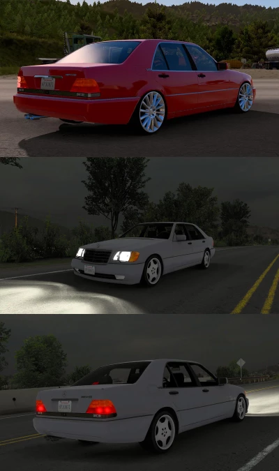 [ATS] Mercedes-Benz W140 S-Class S600 v2.4 - 1.46