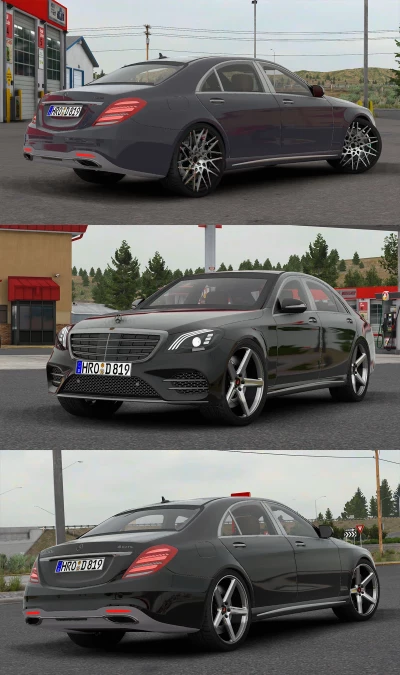 [ATS] Mercedes-Benz W222 S-Class S-400d v4.3 - 1.46