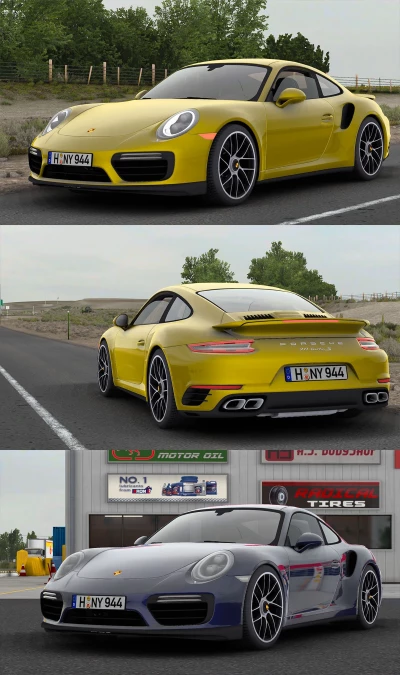 [ATS] Porsche 991.2 911 Turbo S 2016 v1.3 1.46