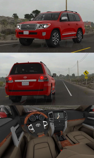 [ATS] Toyota Land Cruiser 200 2012 v1.3 - 1.46