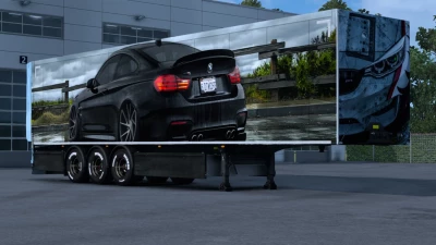 Bmw M4  Trailer Skin 1.46