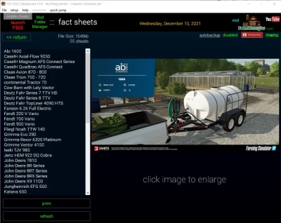 FS22 Dashboard v1.9