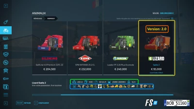 FS22 Lizard Sadie 2 By BOB51160 v1.0.0.0