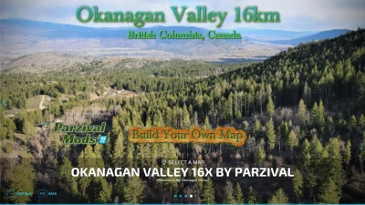 FS22 Okanagan Valley 16 km Oliver BC, Canada v1.2