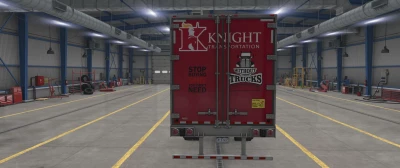 Knight transportation Cascadia Truck Skin and Trailer Skin 1.46