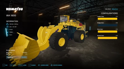 Komatsu WA-1800 v1.0.0.0