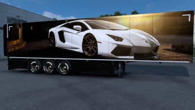 Lamborghini Aventador Trailer Skin 1.46