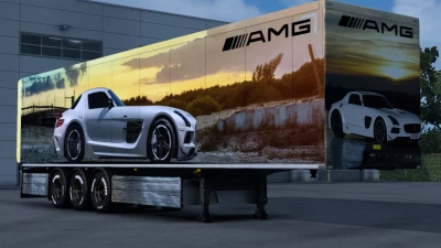 Mercedes-Benz SLS AMG Trailer Skin 1.46