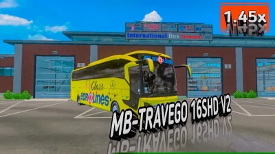 NEW TRAVEGO 16SHD BUSINESS CLASS EUROLINES SKIN 1.46