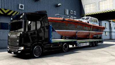 Ownable Fliegl Flatbed Trailer 1.46