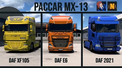 Paccar MX 13 for DAF Trucks v2.5 1.46